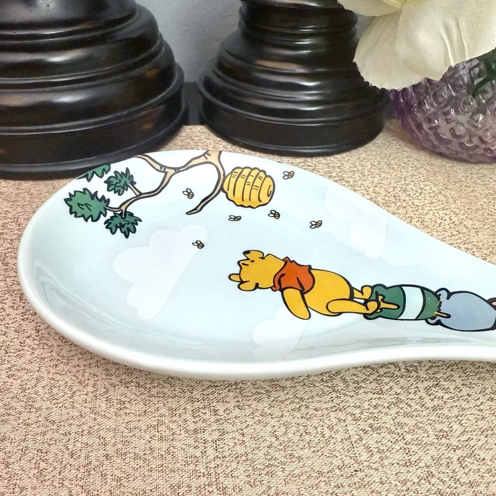 New Disney Winnie The Pooh Ceramic Spoon Rest